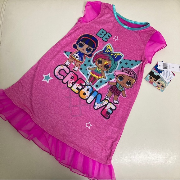 L.O.L. Vintage Pajamas Lol Surprise Cute Girl Nightgown Dress 282 Poshmark